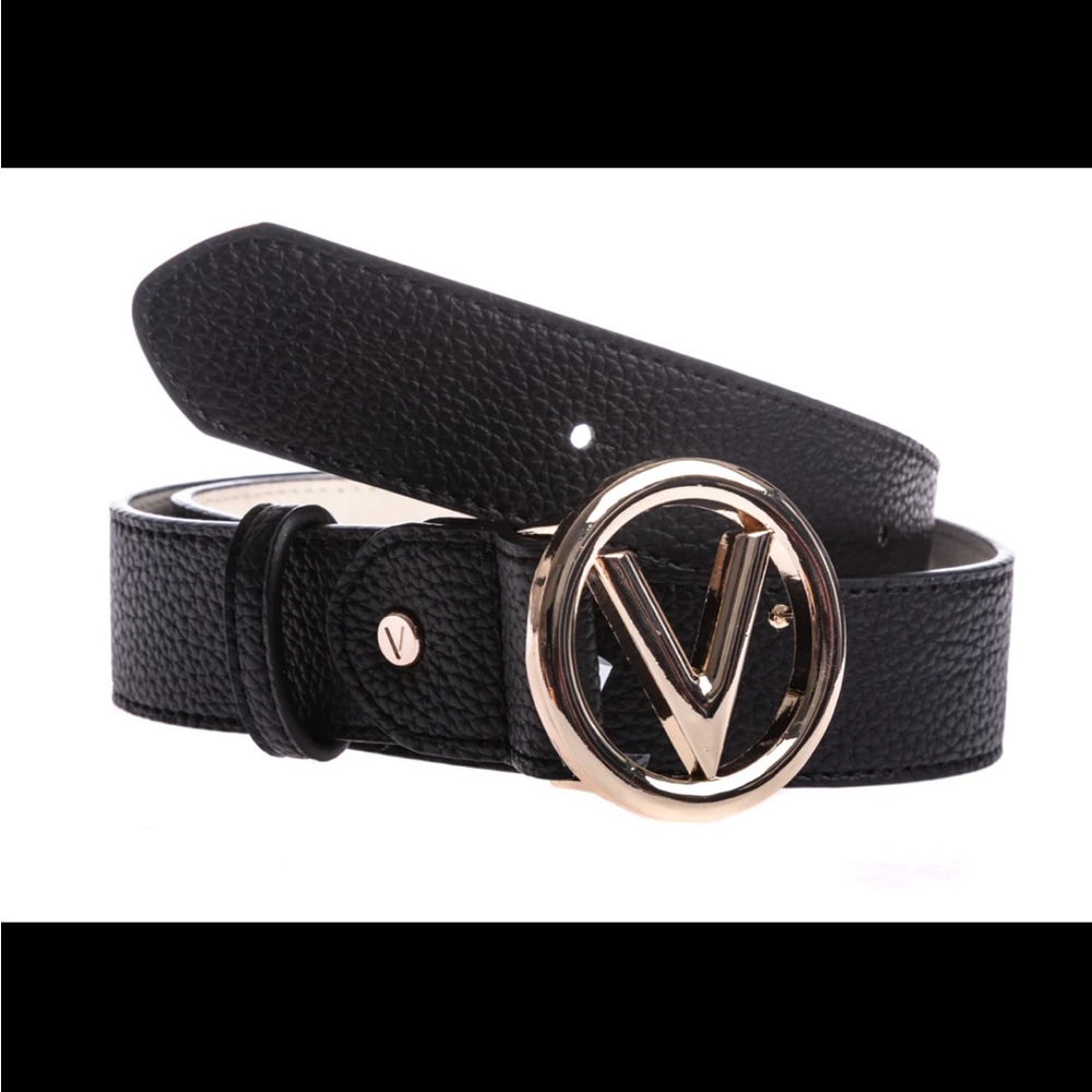 Valentino Round Belt (Black)